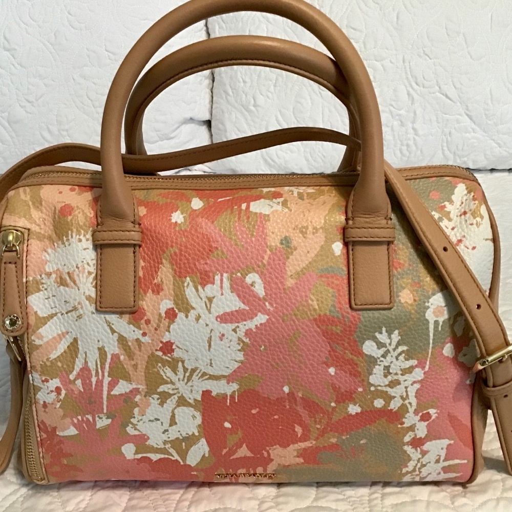 Vera Bradley Satchel Leather Bag